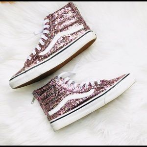Glitter Vans Hightop